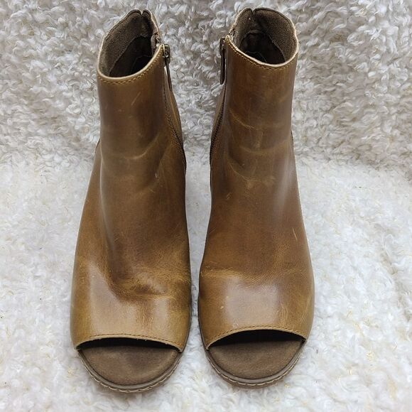 Timberland Women's Tillston Peep Toe Ankle Boots sz 7 - Picture 3 of 11